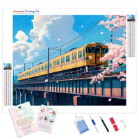 Sakura Express | Diamond Painting Kit - Full Drill - Square or Round Diamonds with AB Drills Option