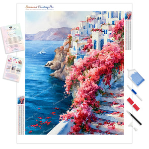 Sapphire Coastline | Diamond Painting