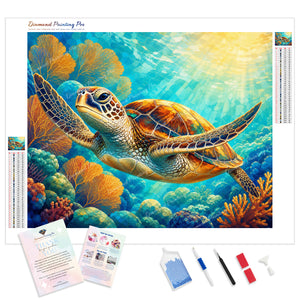 Sea Turtle Voyage | Diamond Painting