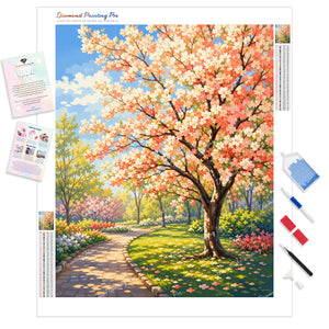 Spring Blossom Garden | Diamond Painting