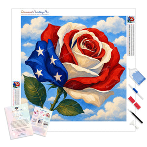 Star-Spangled Blossom | Diamond Painting