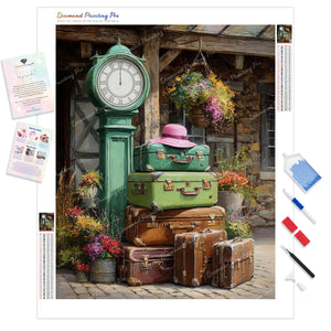 Traveler’s Wait | Diamond Painting