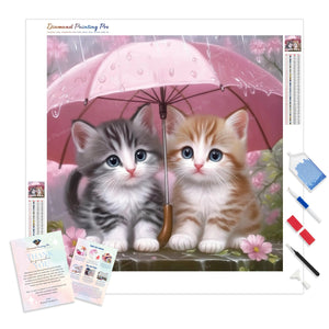 Umbrella Buddies | Diamond Painting