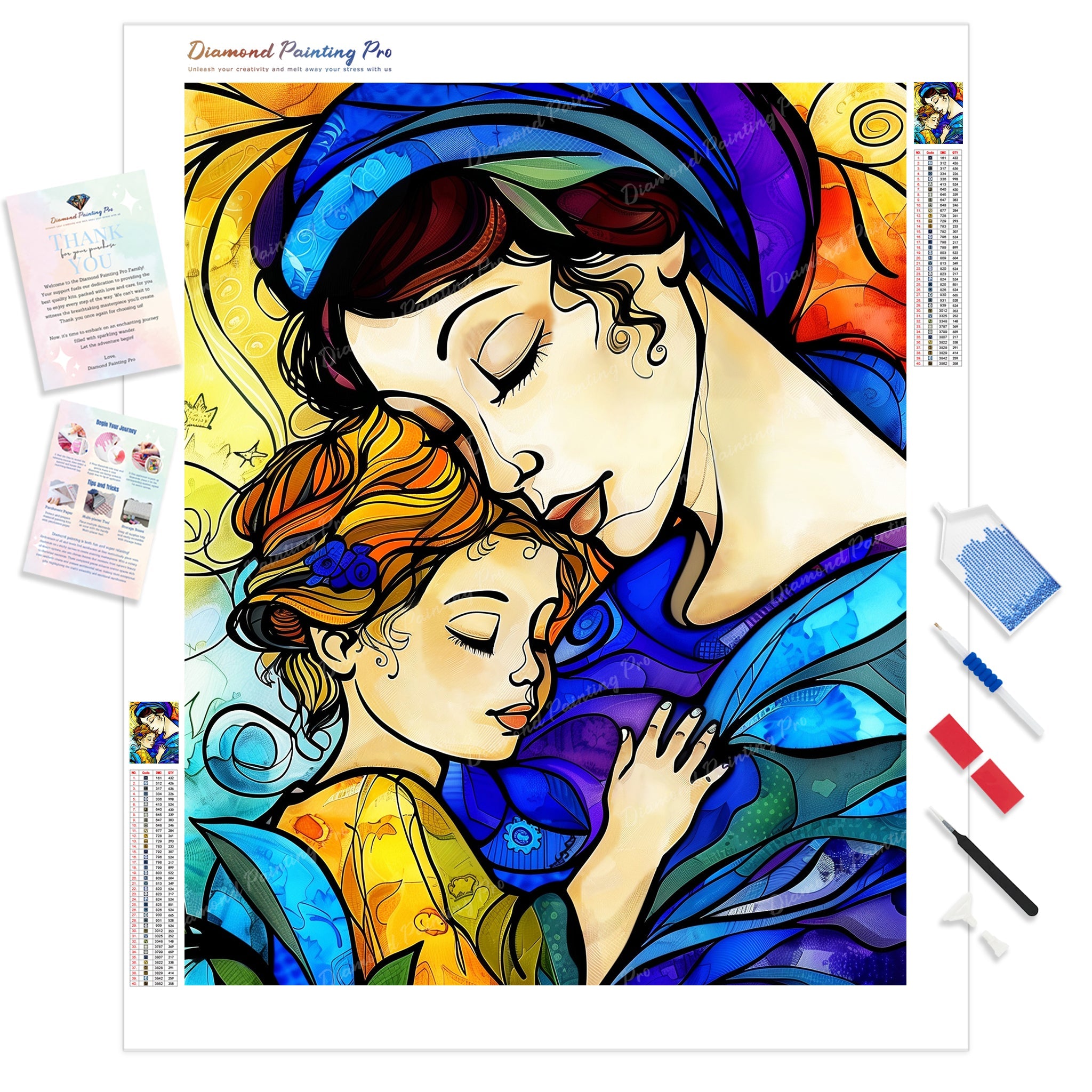 Eternal Mother's Love Diamond Painting | Full Drill – Diamondpaintingpro