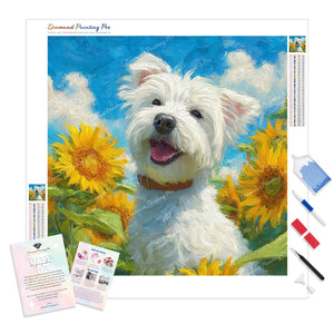 Westie Sunshine | Diamond Painting