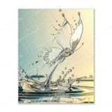 Waterdrop Butterfly Finished Diamond Painting For Sale From Diamond Painting Pro