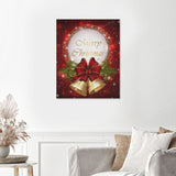 The Christmas Bell Finished Diamond Painting with No Frame