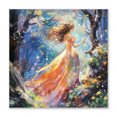 Willow The Whimsical Wanderer Finished Diamond Painting For Sale From Diamond Painting Pro