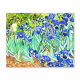 Irises - Vincent van Gogh Finished Diamond Painting For Sale From Diamond Painting Pro