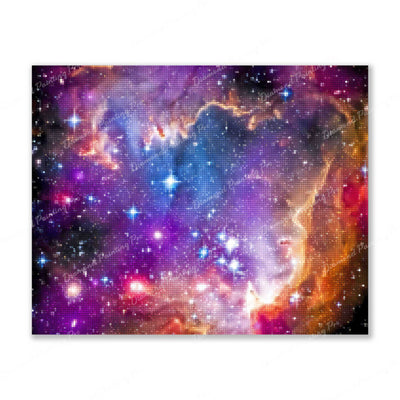 Starry Galaxy Finished Diamond Painting For Sale From Diamond Painting Pro