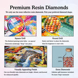 Premium Square and Round Resin Diamonds with Lifetime Spill Insurance from Diamond Painting Pro