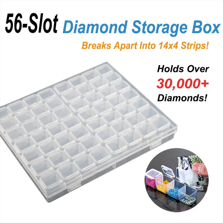28 Slot Break-Apart Diamond Storage Box