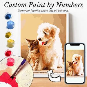 Custom Paint by Numbers Kit | UPGRADED