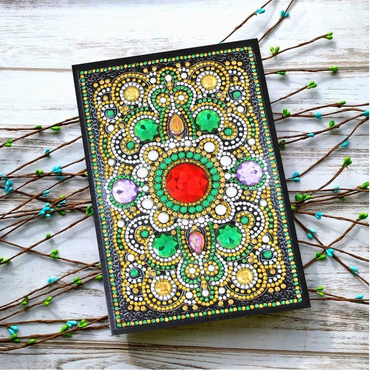 Diamond Painting Journal — Emerald Mandala