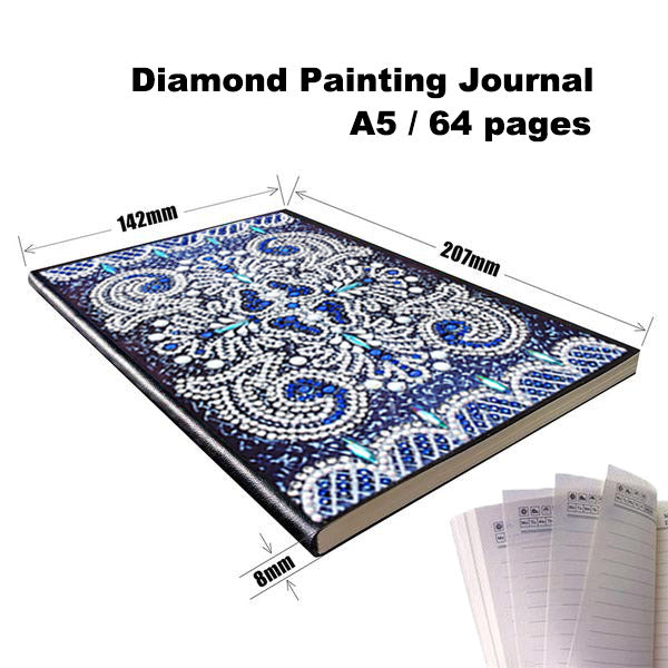 Diamond Painting Journal — Shades Of Blue