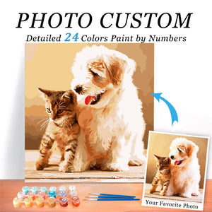 custom paint by number kits