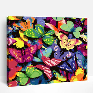 Colorful Butterflies | Paint By Numbers