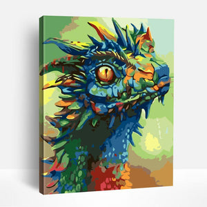 Colorful Dragon | Paint By Numbers