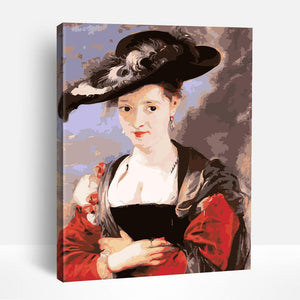 Portrait of Susanna Lunden - Rubens | Paint By Numbers