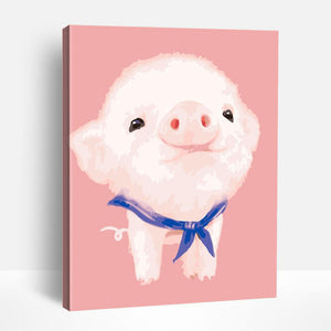 Cute Piglet | Paint By Numbers