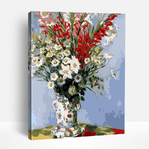 Bouquet of Gladiolas - Monet | Paint By Numbers