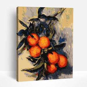 Branch of Orange Bearing Fruit - Monet | Paint By Numbers