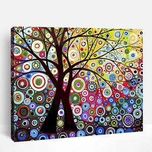 Abstract Trees | Paint By Numbers