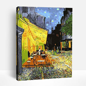 Cafe Terra at Night - Van Gogh | Paint By Numbers