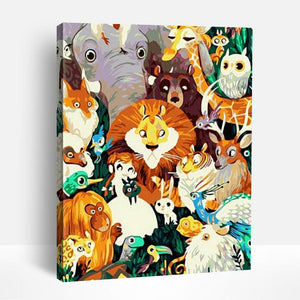 Animal World | Paint By Numbers