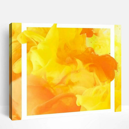 Yellow & Orange Smoke | Paint By Numbers