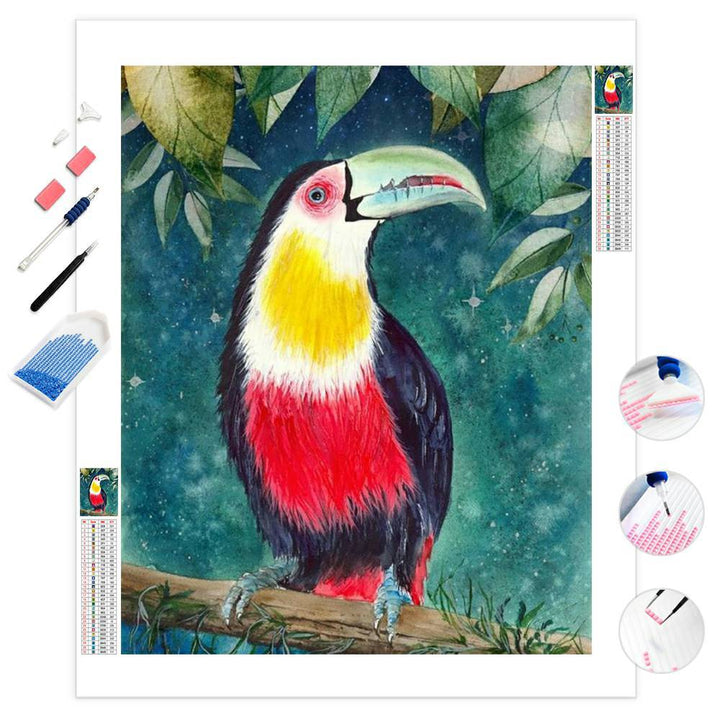 Colorful Toucan | Diamond Painting
