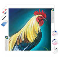 White Rooster | Diamond Painting