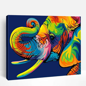 Abstract Elephant | Paint By Numbers