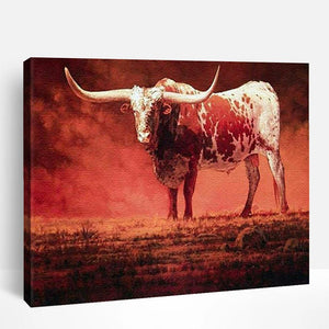 Mystic Cattle Bull | Paint By Numbers