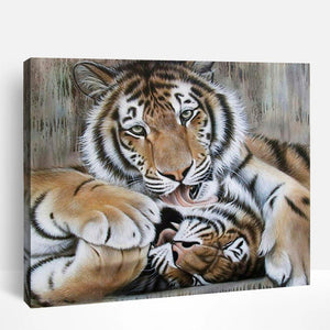 Tiger Couple | Paint By Numbers