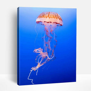 Jellyfish in Ocean | Paint By Numbers