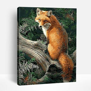 Fox in Forest | Paint By Numbers