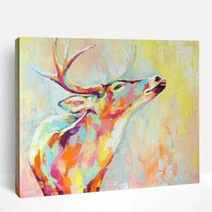 Colorful Deer | Paint By Numbers