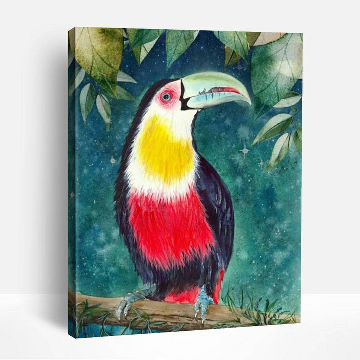 Colorful Toucan | Paint By Numbers