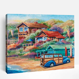 Beachside House | Paint By Numbers