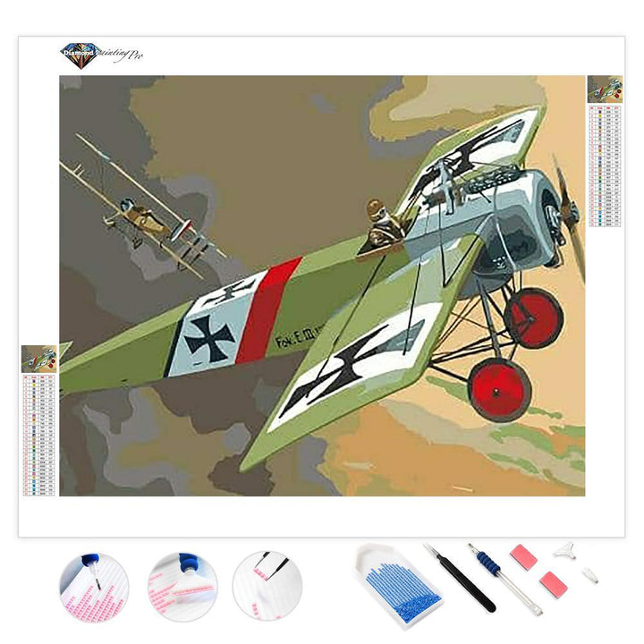Nazi Airplane | Diamond Painting