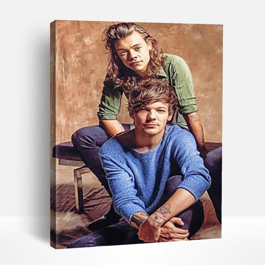 Harry Styles And Louis Tomlinson | Paint By Numbers