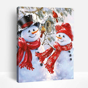 Frosty Friends | Paint By Numbers