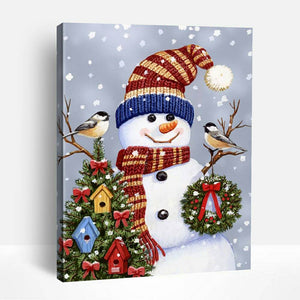 Classic Snowman | Paint By Numbers