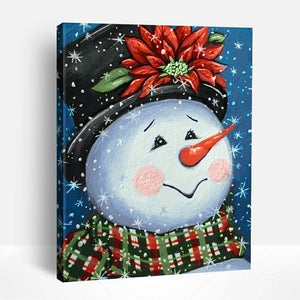 Magical Snowman | Paint By Numbers