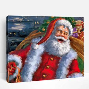 Santa's Holiday Spirit | Paint By Numbers