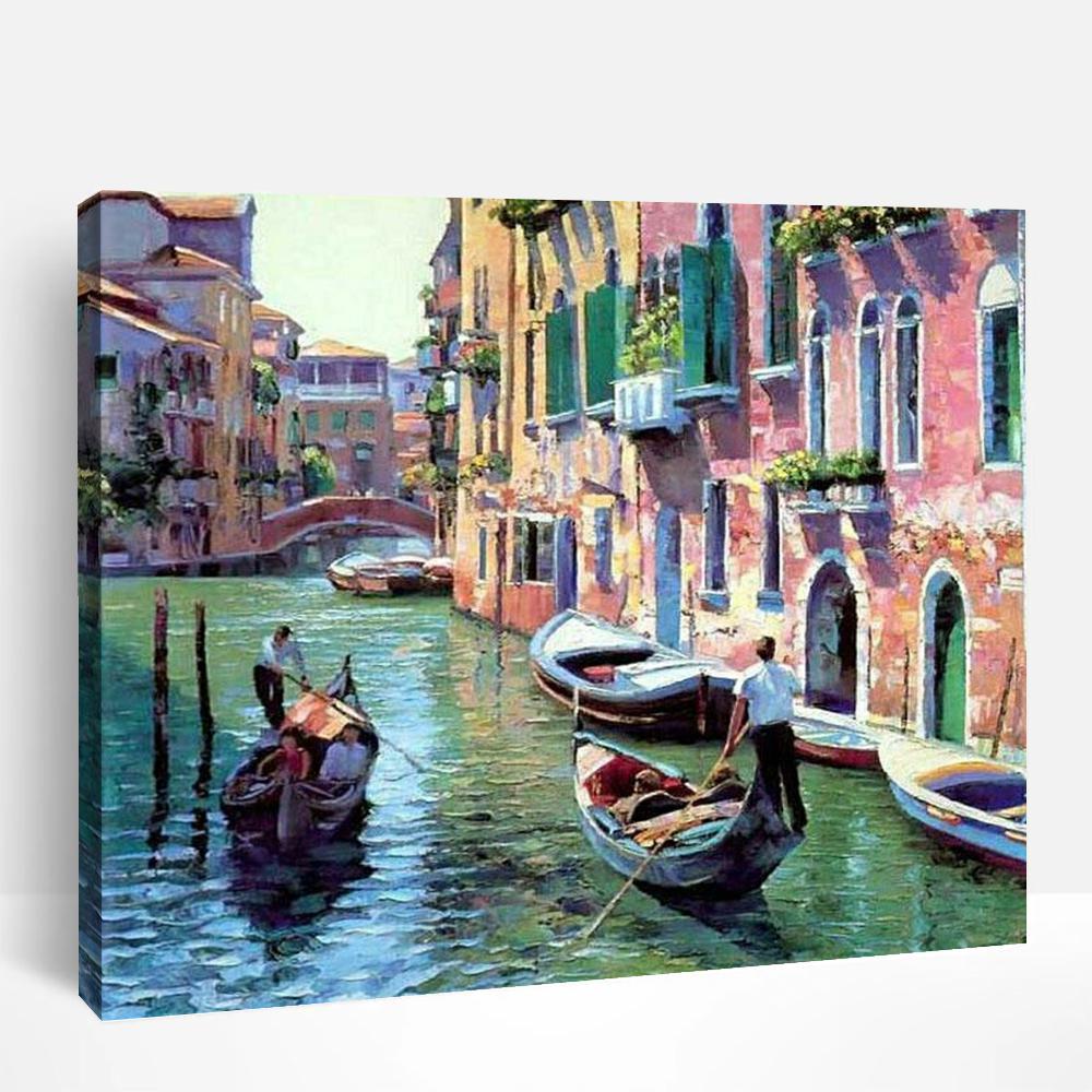 A Beautiful View In Venice | Paint By Numbers