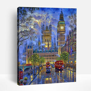 British London Night | Paint By Numbers