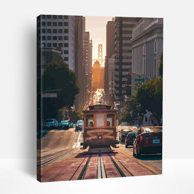 San Francisco Streets | Paint By Numbers