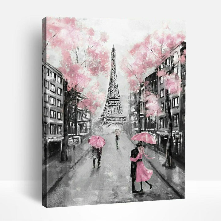 Pink in Paris | Paint By Numbers